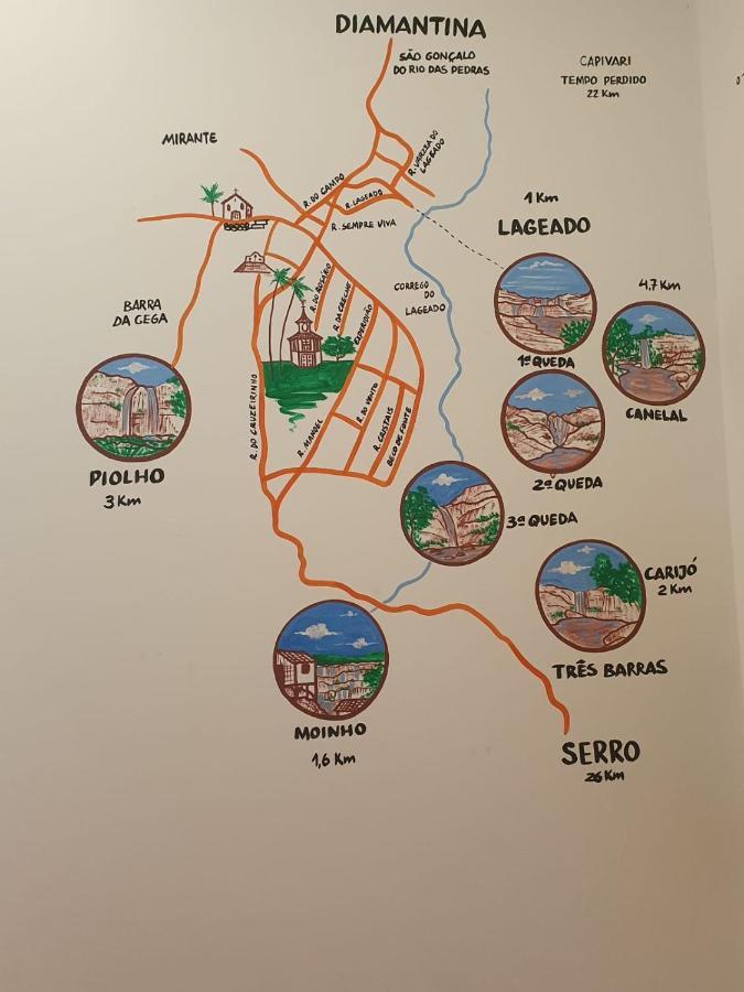 Pousada Estrada Real Milho Verde Luaran gambar